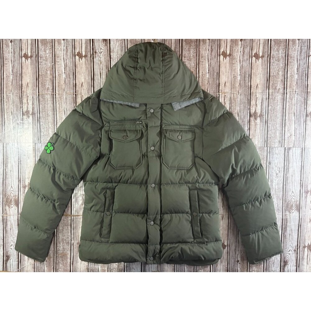 Suitsupply Olive Puffer Jacket